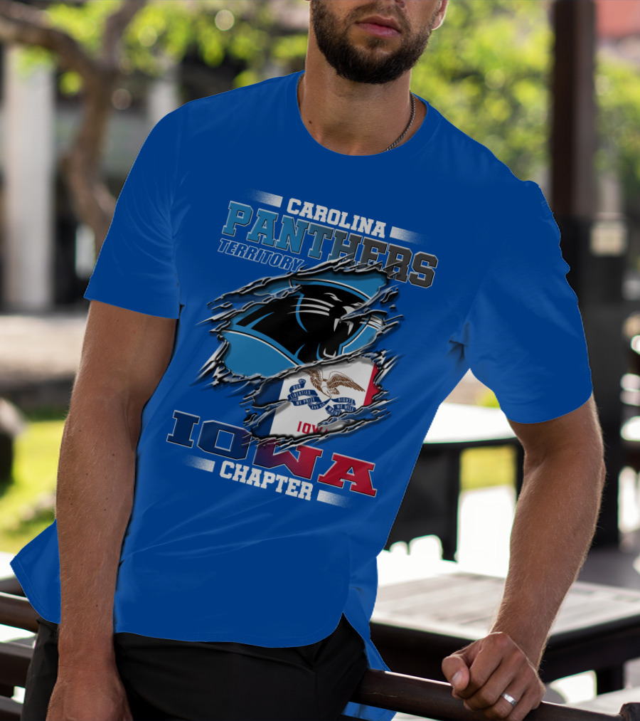 Carolina Panthers Territory Iowa Chapter T-Shirt