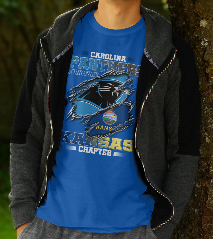 CAROLINA PANTHERS TERRITORY KANSAS CHAPTER T-Shirt