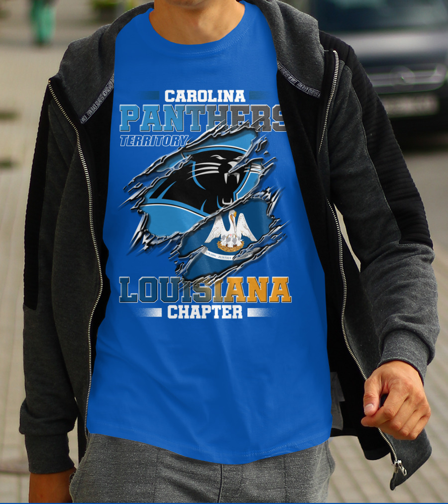 CAROLINA PANTHERS TERRITORY LOUISIANA CHAPTER T-Shirt