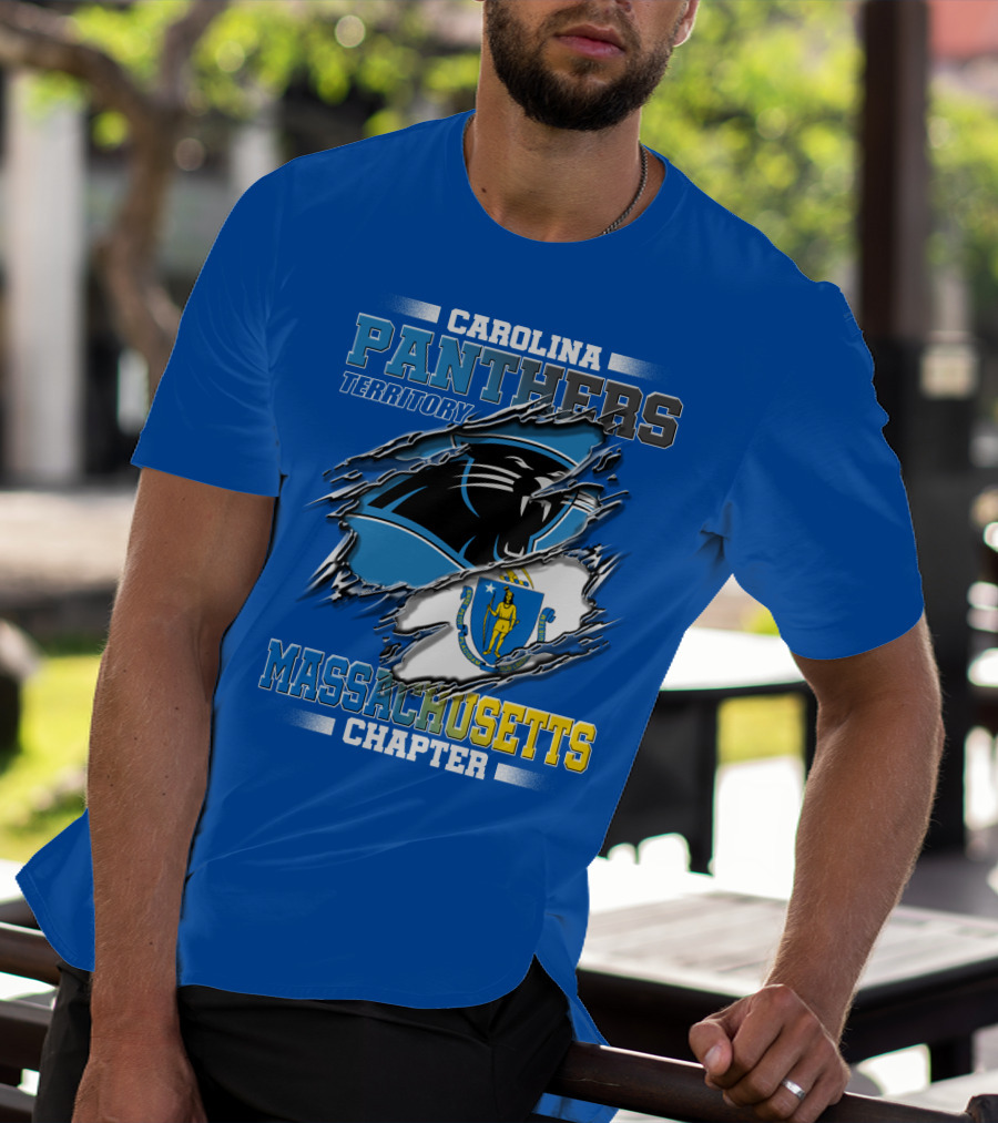 CAROLINA PANTHERS TERRITORY MASSACHUSETTS CHAPTER T-Shirt