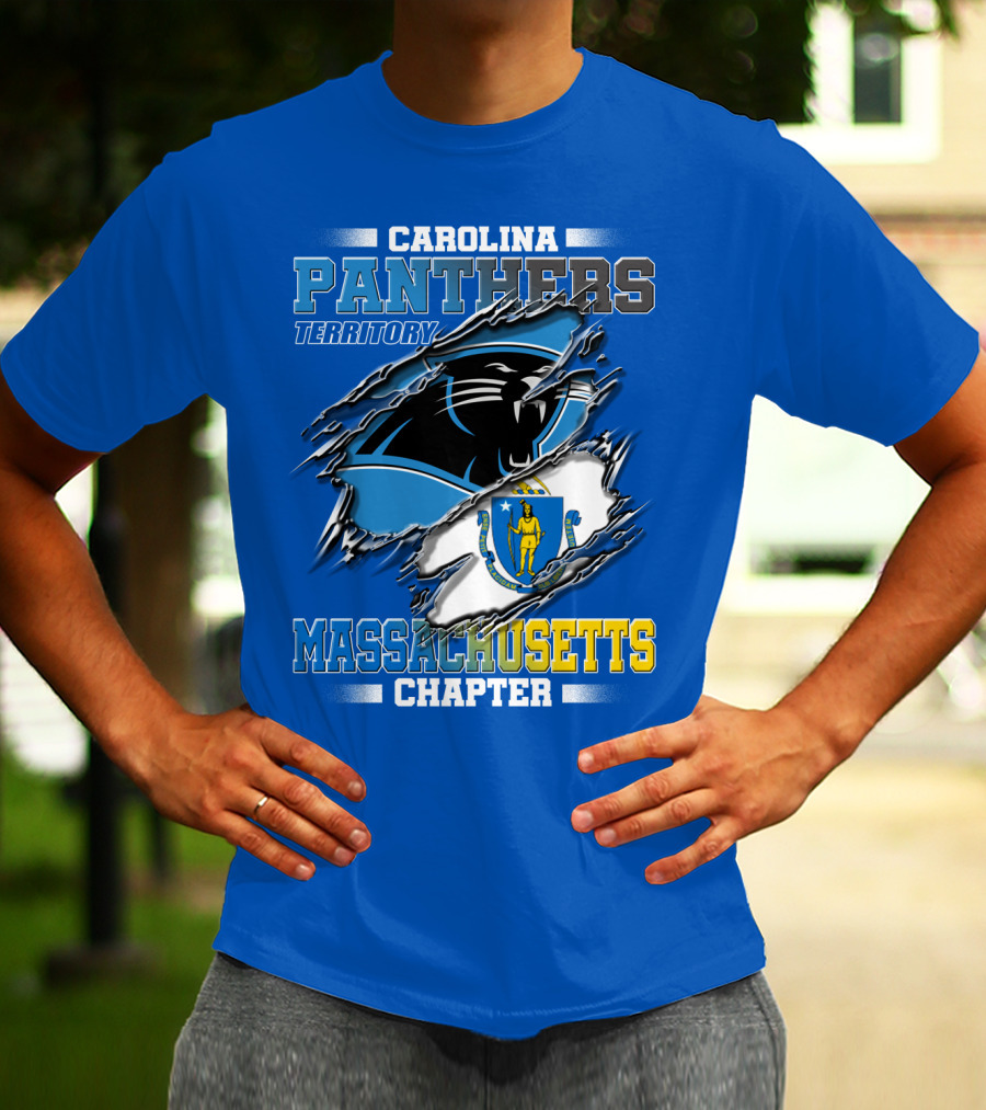CAROLINA PANTHERS TERRITORY MASSACHUSETTS CHAPTER T-Shirt