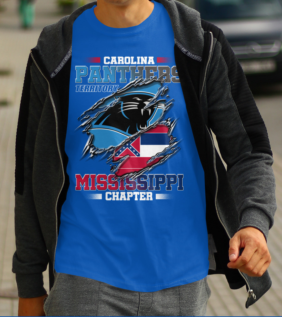 Carolina Panthers Territory Mississippi Chapter T-Shirt