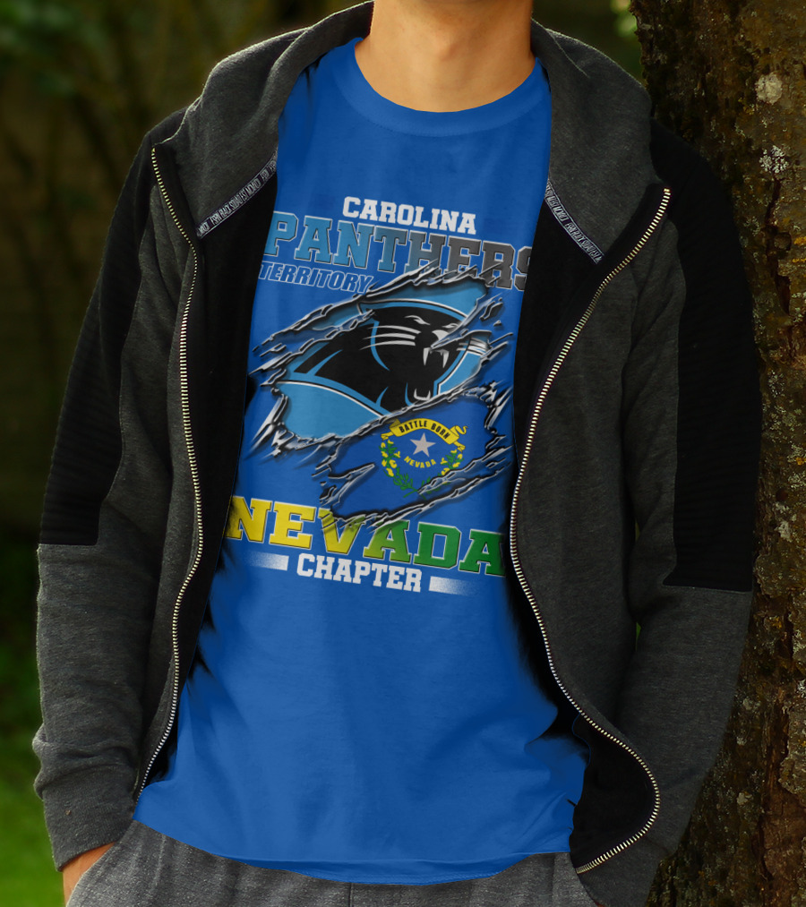 Carolina Panthers Territory Nevada Chapter T-Shirt
