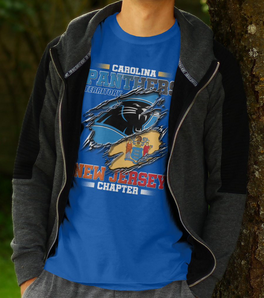 CAROLINA PANTHERS TERRITORY NEW JERSEY CHAPTER T-Shirt