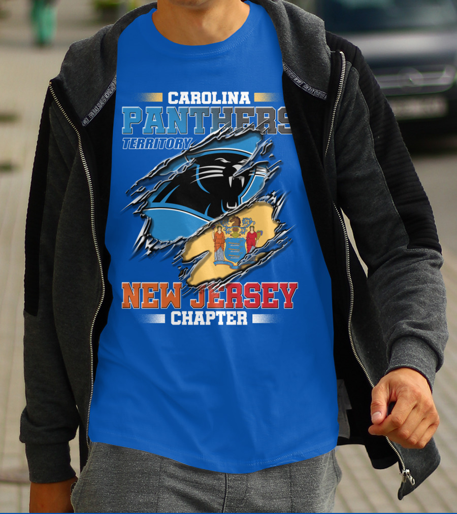 CAROLINA PANTHERS TERRITORY NEW JERSEY CHAPTER T-Shirt