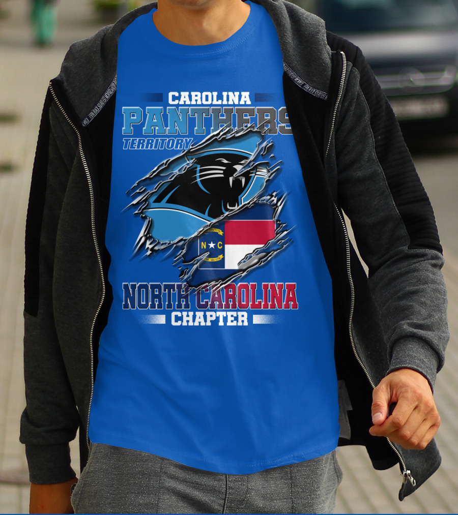 Carolina Panthers Territory North Carolina Chapter T-Shirt