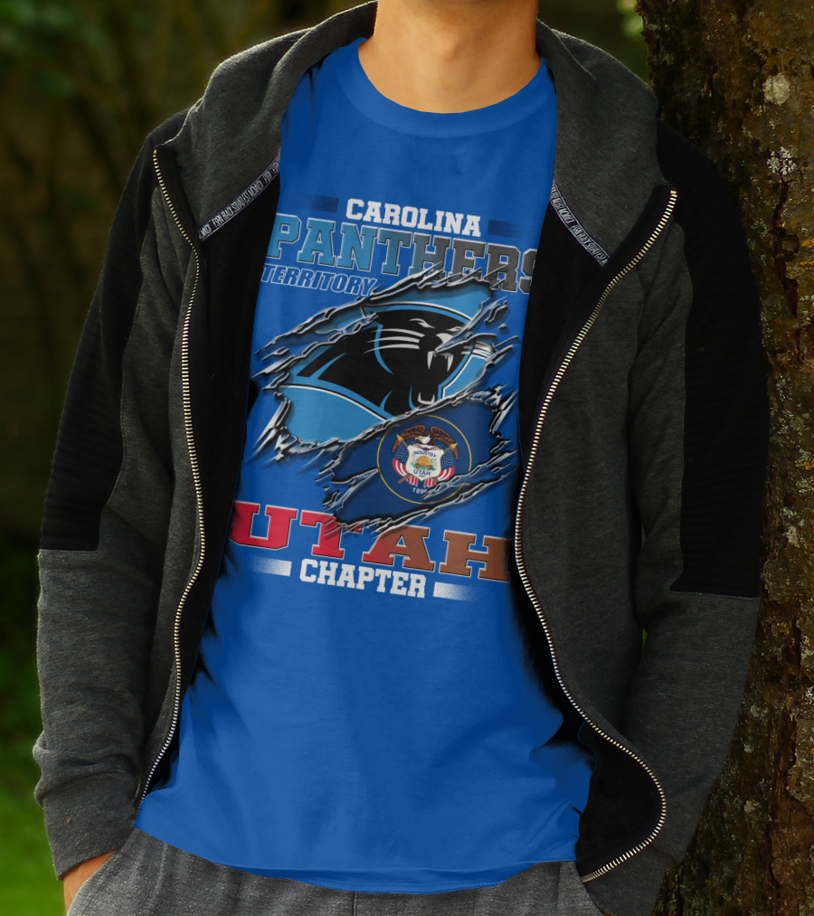 Carolina Panthers Territory Utah Chapter T-Shirt