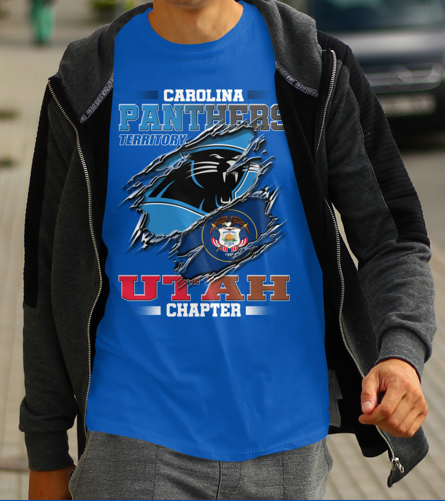 Carolina Panthers Territory Utah Chapter T-Shirt