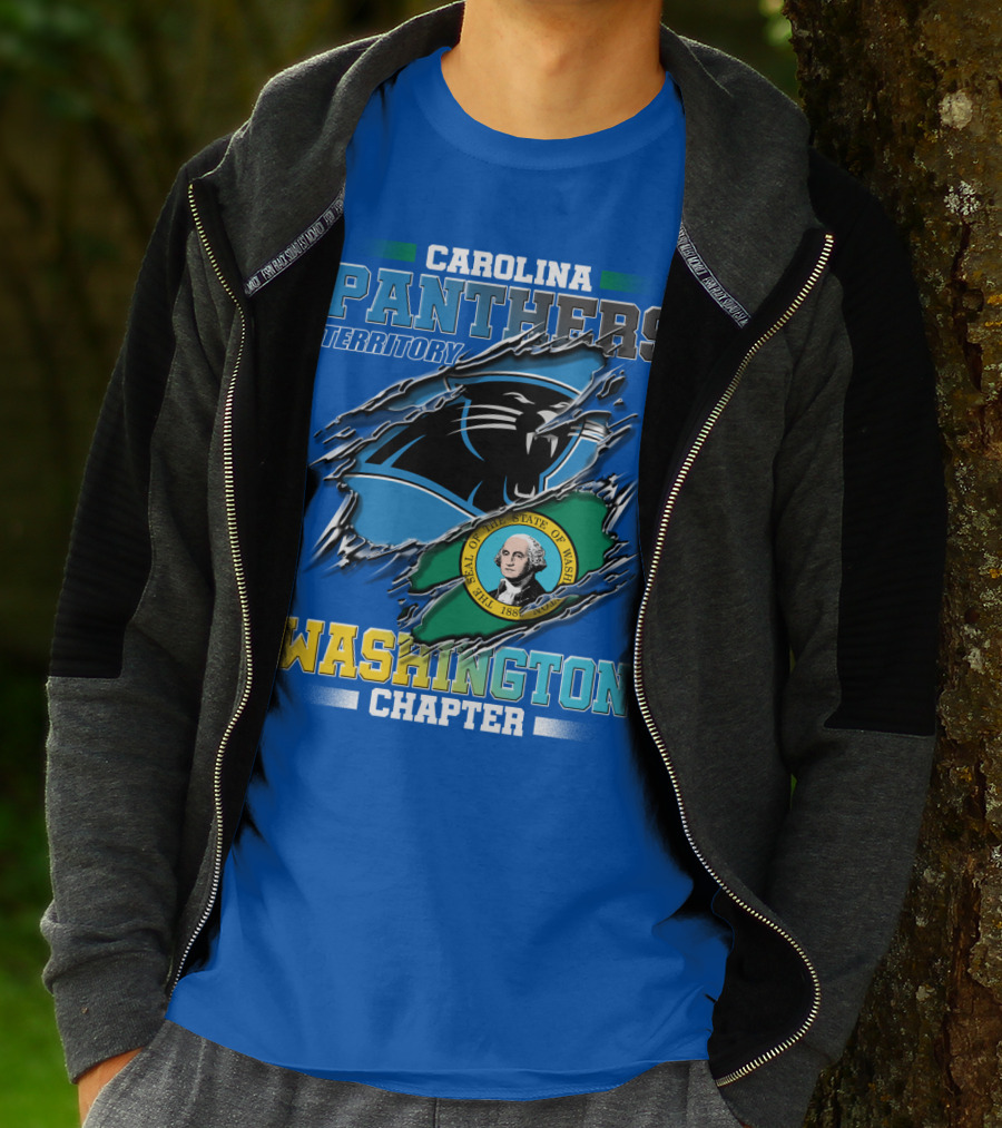 CAROLINA PANTHERS TERRITORY WASHINGTON CHAPTER T-Shirt