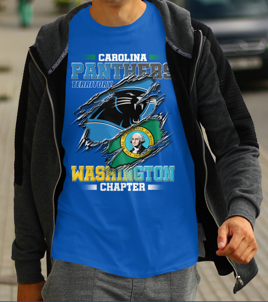CAROLINA PANTHERS TERRITORY WASHINGTON CHAPTER T-Shirt