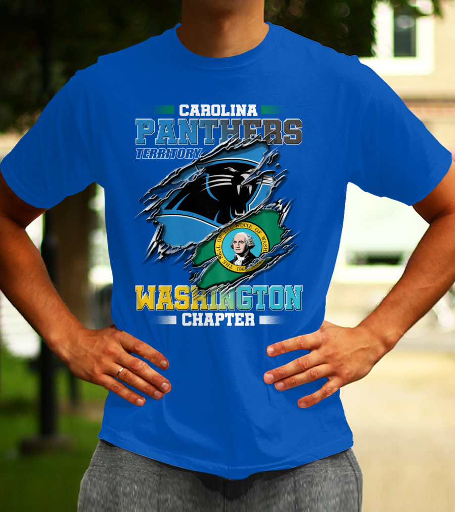 CAROLINA PANTHERS TERRITORY WASHINGTON CHAPTER T-Shirt