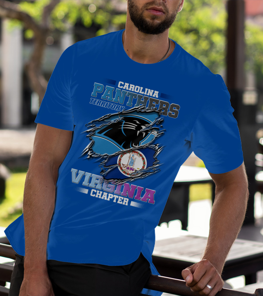 CAROLINA PANTHERS TERRITORY VIRGINIA CHAPTER T-Shirt
