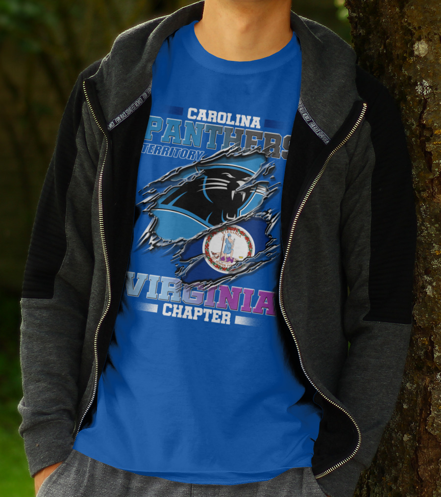 CAROLINA PANTHERS TERRITORY VIRGINIA CHAPTER T-Shirt