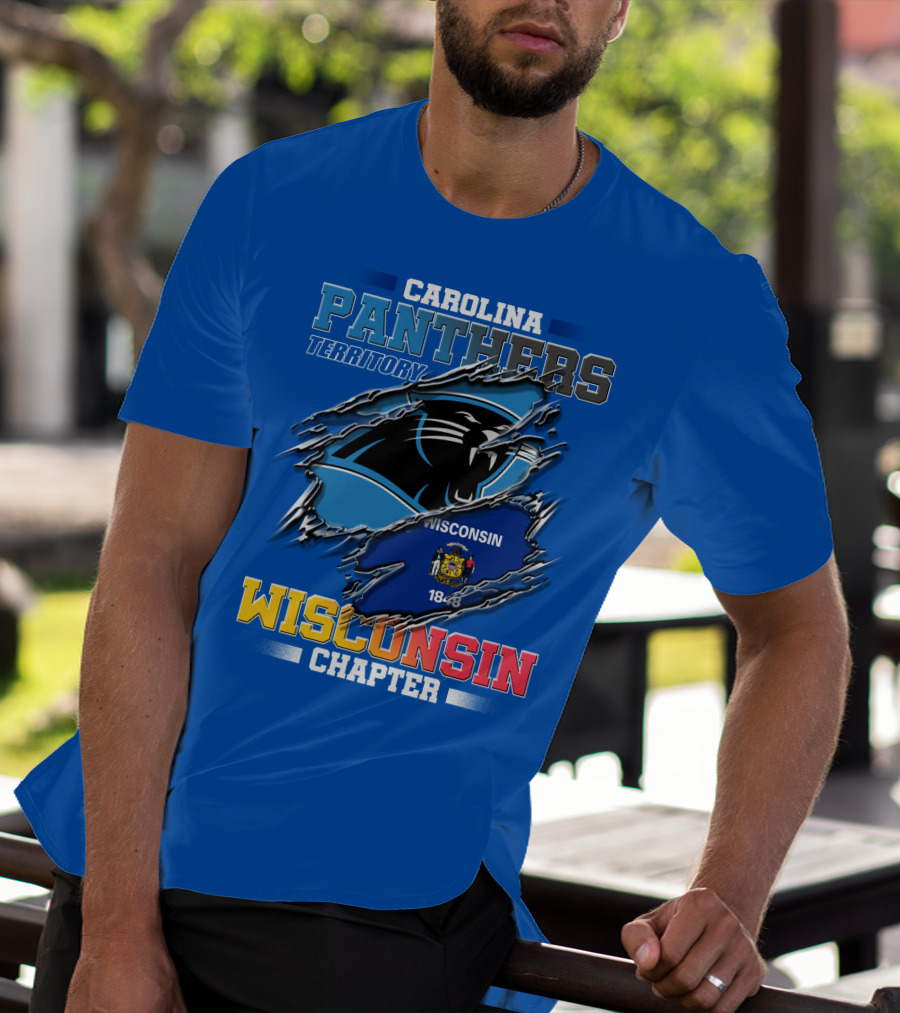 Carolina Panthers Territory Wisconsin Chapter T-Shirt