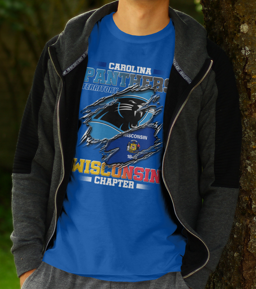 Carolina Panthers Territory Wisconsin Chapter T-Shirt