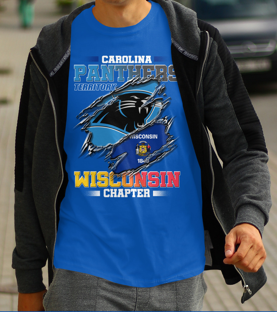 Carolina Panthers Territory Wisconsin Chapter T-Shirt
