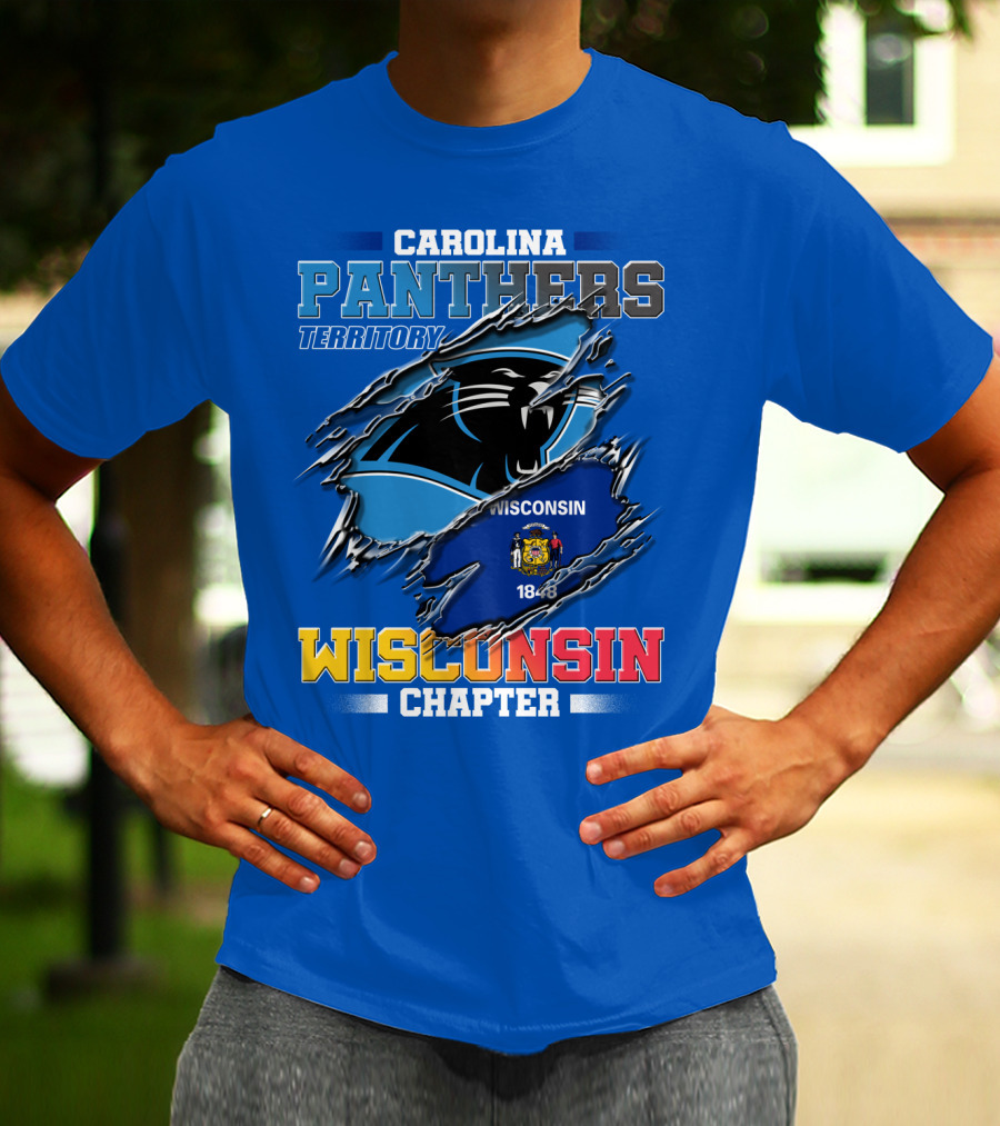 Carolina Panthers Territory Wisconsin Chapter T-Shirt