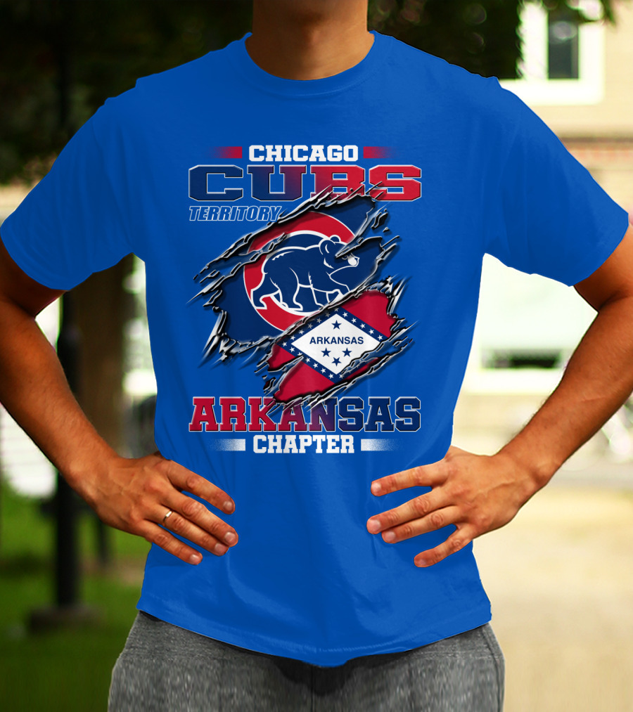 Chicago Cubs Territory Arkansas Chapter T-Shirt
