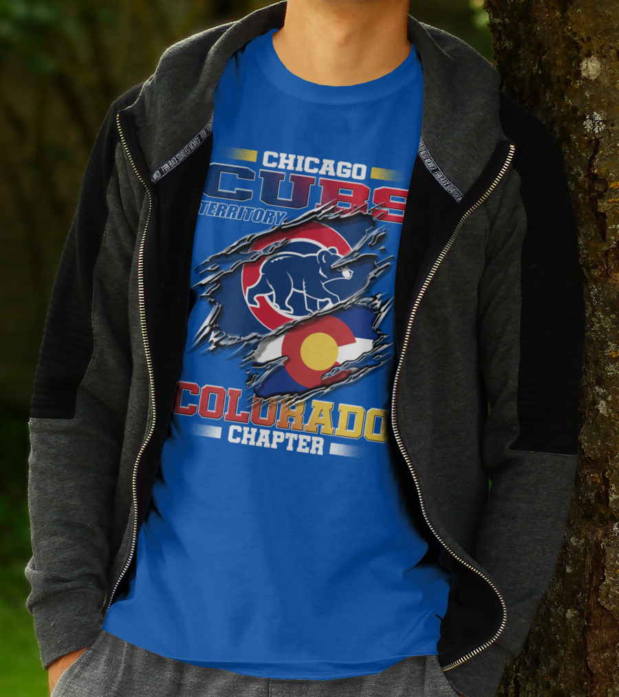 Chicago Cubs Territory Colorado Chapter T-Shirt