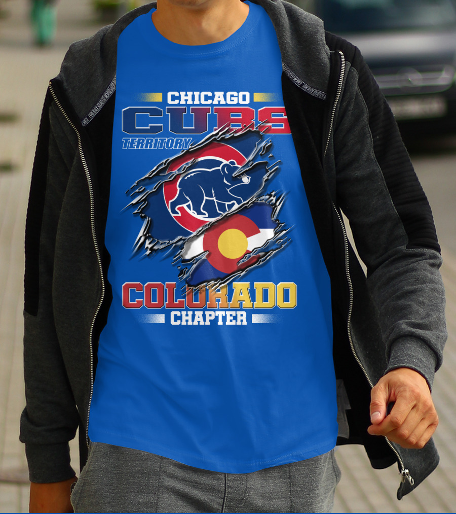 Chicago Cubs Territory Colorado Chapter T-Shirt