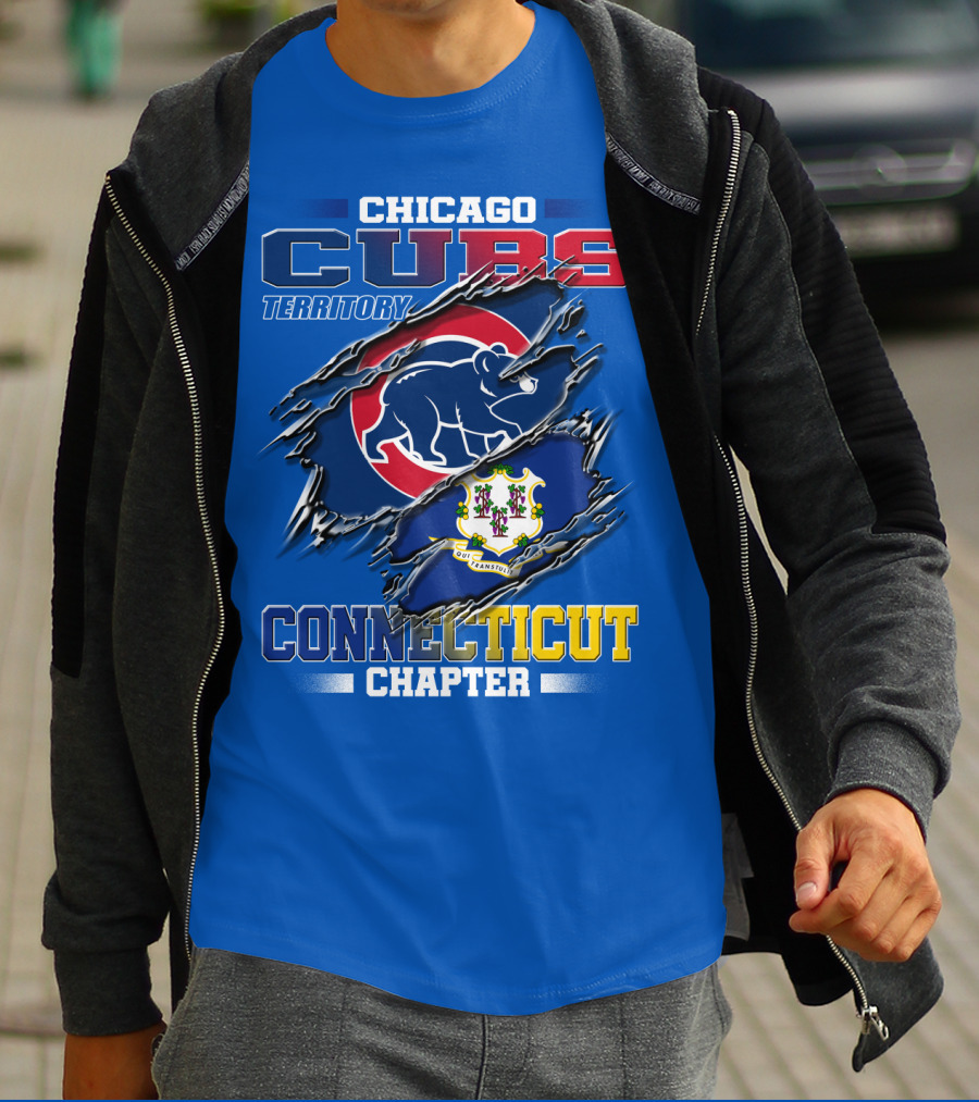 Chicago Cubs Territory Connecticut Chapter T-Shirt