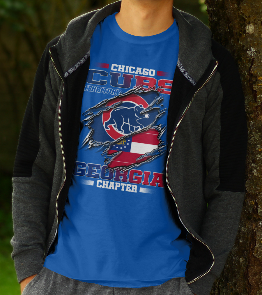 Chicago Cubs Territory Georgia Chapter T-Shirt