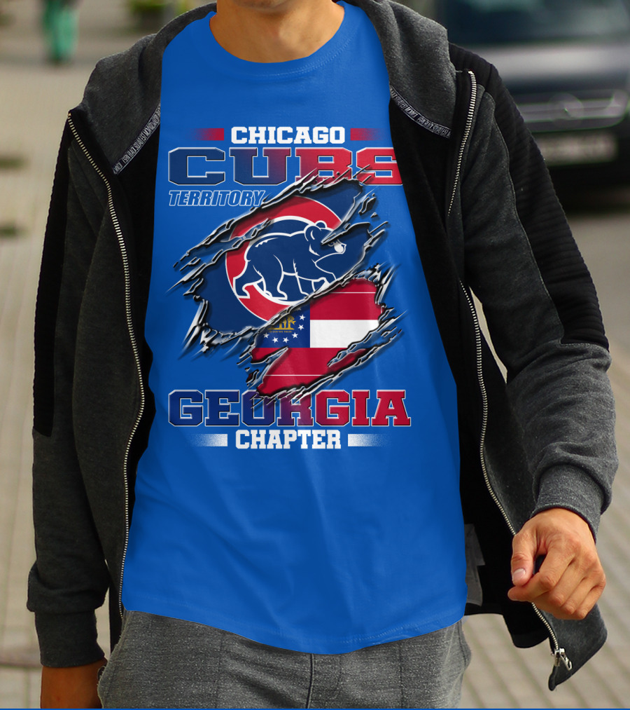 Chicago Cubs Territory Georgia Chapter T-Shirt