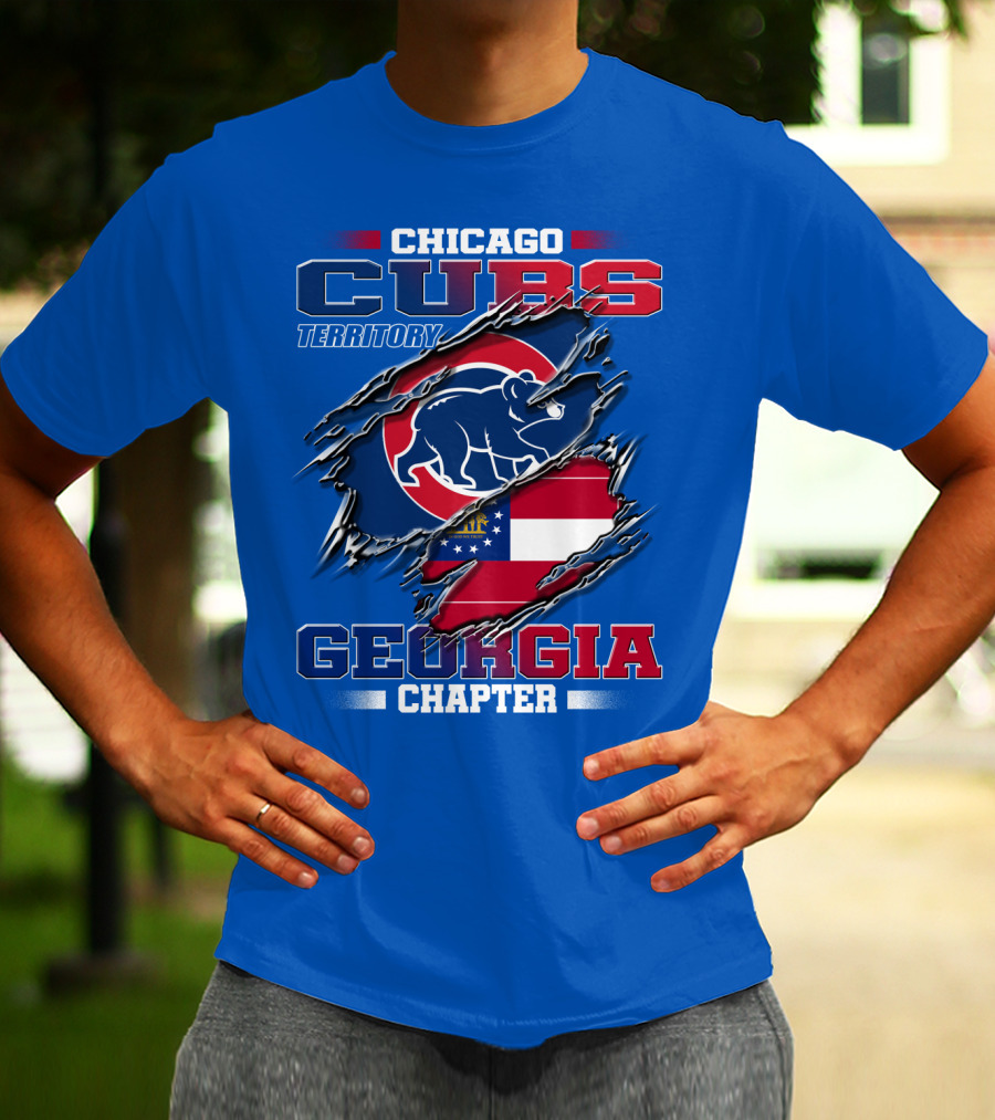 Chicago Cubs Territory Georgia Chapter T-Shirt