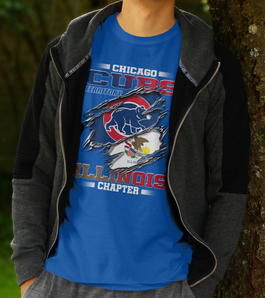 Chicago Cubs Territory Illinois Chapter T-Shirt