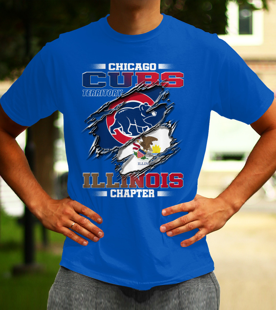 Chicago Cubs Territory Illinois Chapter T-Shirt