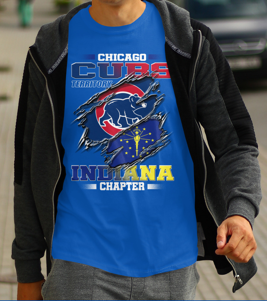 Chicago Cubs Territory Indiana Chapter T-Shirt