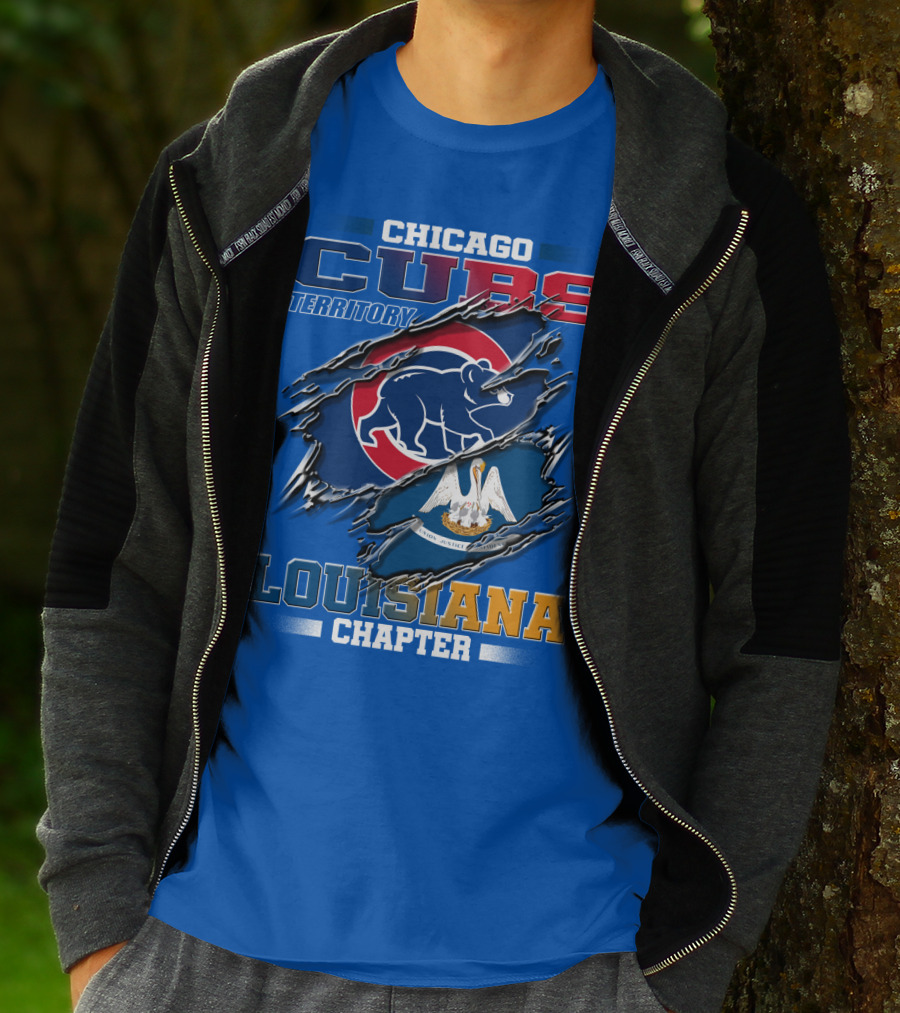 Chicago Cubs Territory Louisiana Chapter T-Shirt