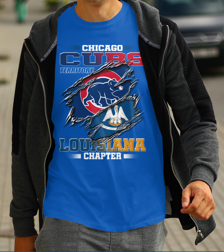 Chicago Cubs Territory Louisiana Chapter T-Shirt