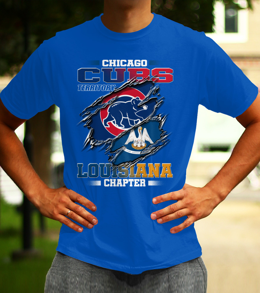 Chicago Cubs Territory Louisiana Chapter T-Shirt