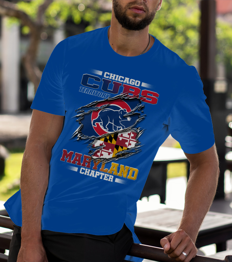 Chicago Cubs Territory Maryland Chapter T-Shirt