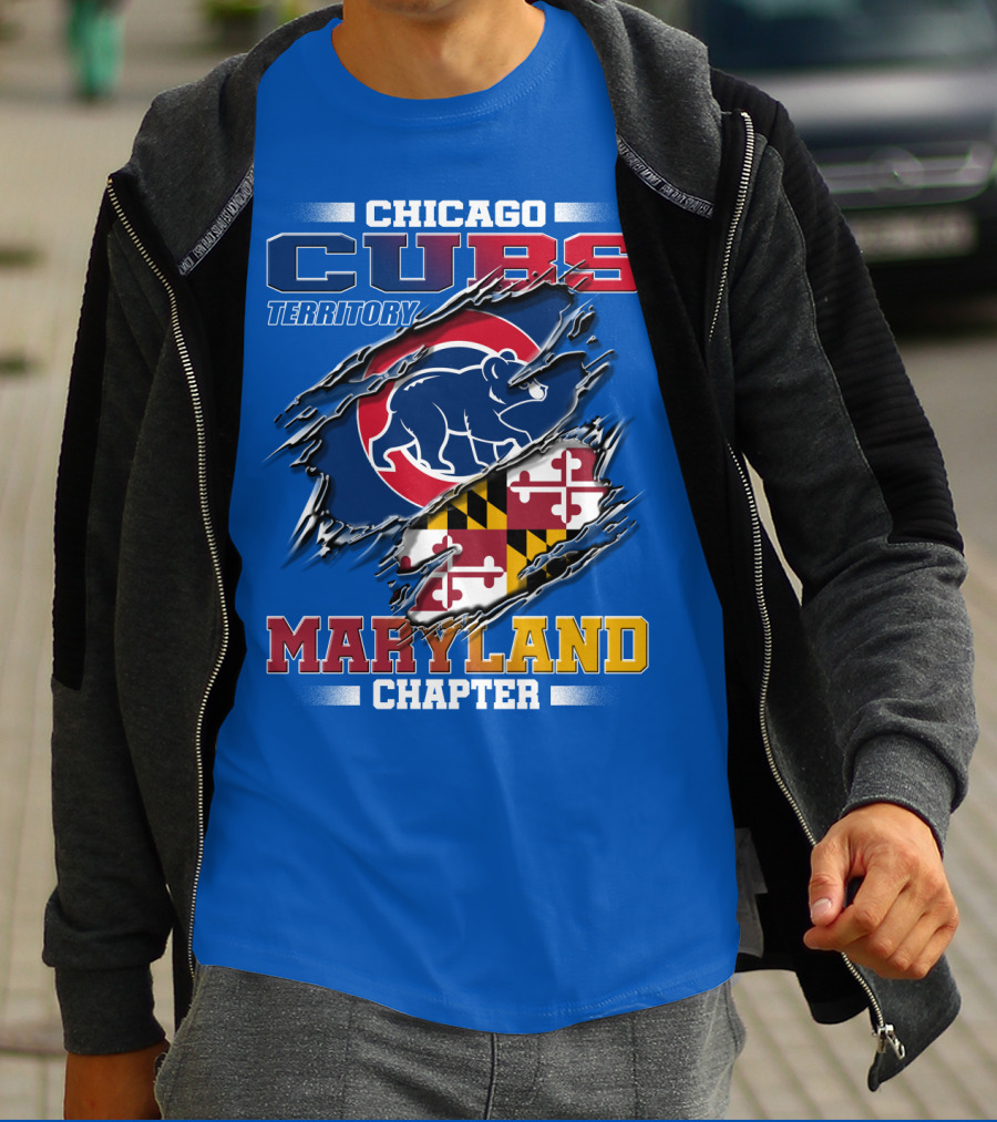 Chicago Cubs Territory Maryland Chapter T-Shirt