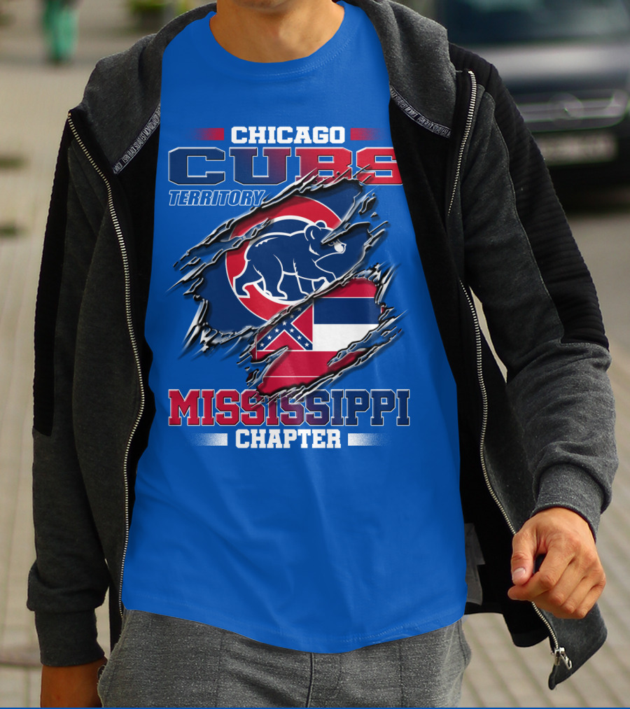 Chicago Cubs Territory Mississippi Chapter T-Shirt
