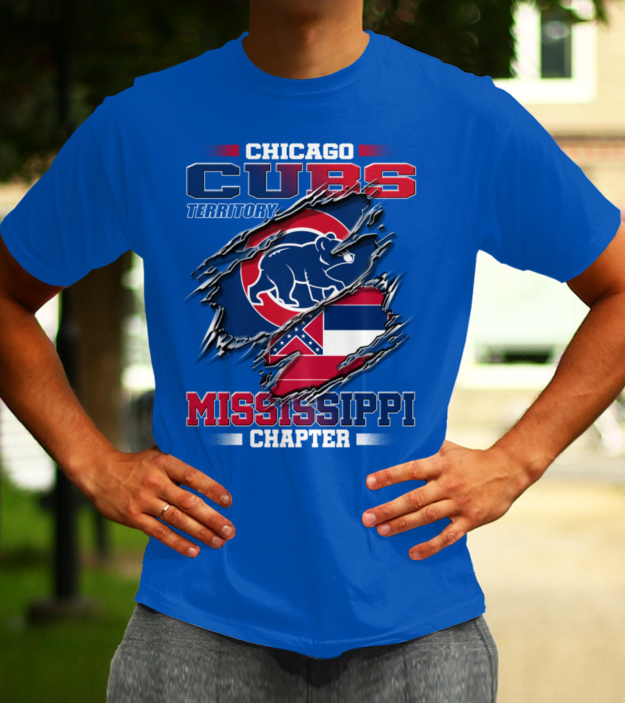 Chicago Cubs Territory Mississippi Chapter T-Shirt