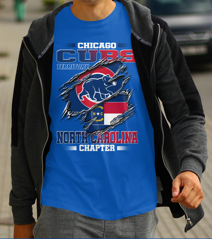 Chicago Cubs Territory North Carolina Chapter T-Shirt