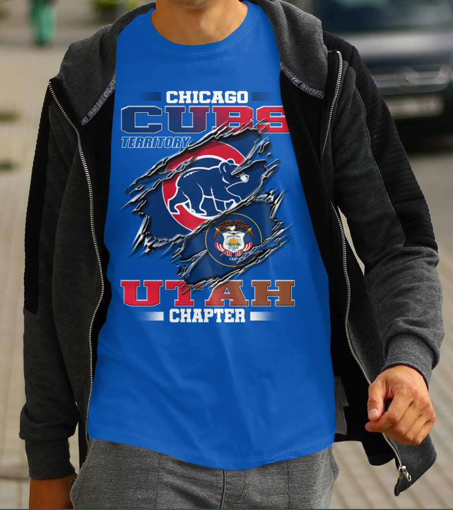 Chicago Cubs Territory Utah Chapter T-Shirt