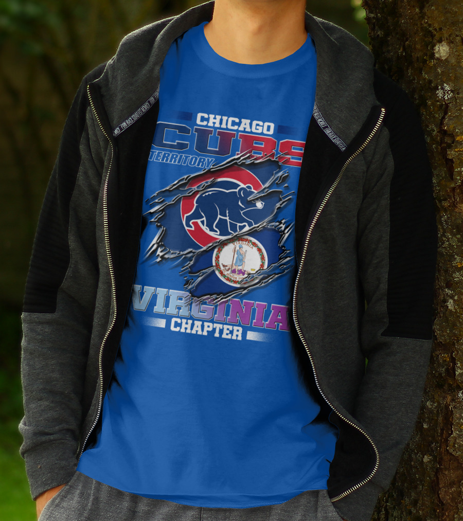 Chicago Cubs Territory Virginia Chapter T-Shirt