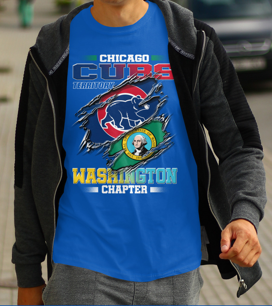 Chicago Cubs Territory Washington Chapter T-Shirt