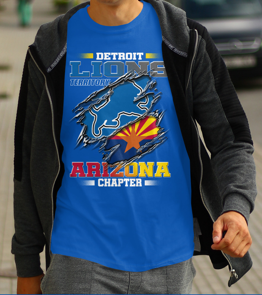 DETROIT LIONS TERRITORY ARIZONA CHAPTER T-Shirt