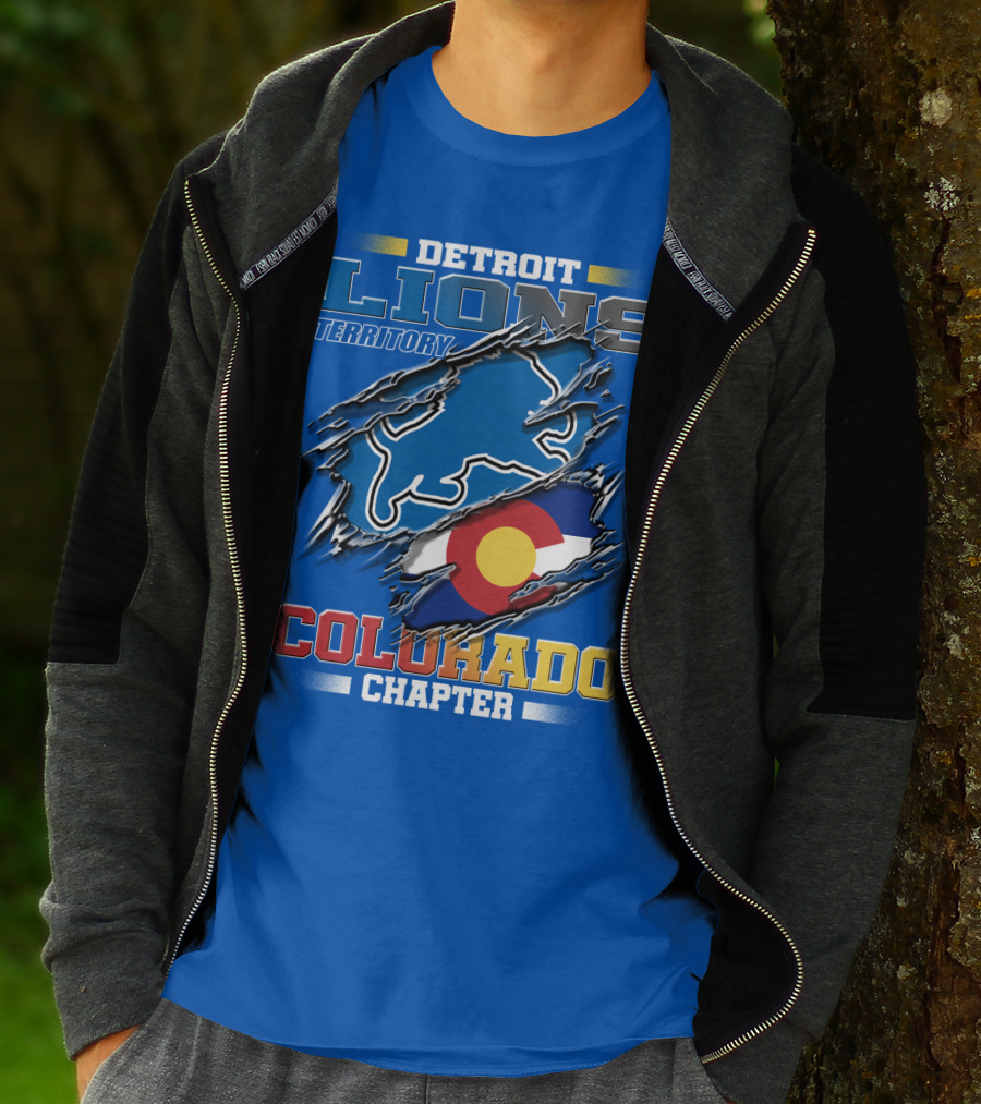DETROIT LIONS TERRITORY COLORADO CHAPTER T-Shirt