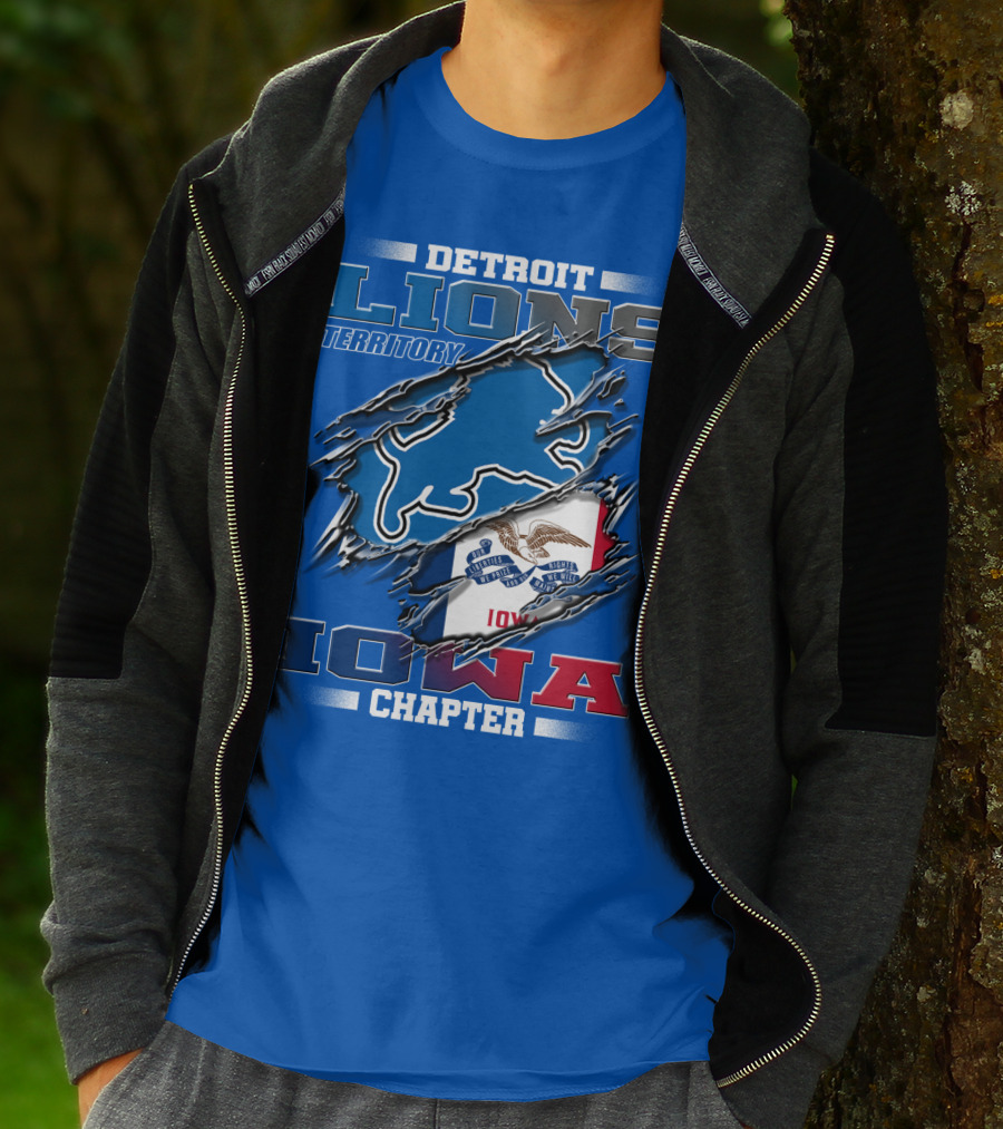 DETROIT LIONS TERRITORY IOWA CHAPTER T-Shirt