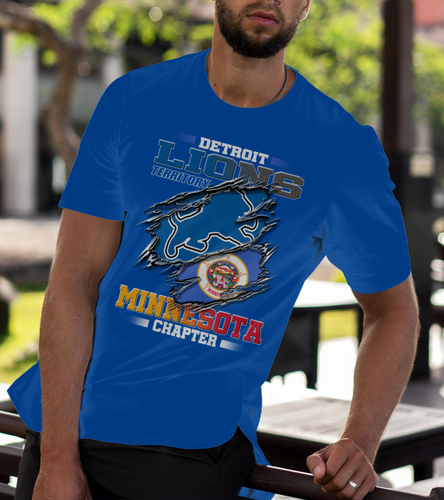DETROIT LIONS TERRITORY MINNESOTA CHAPTER T-Shirt