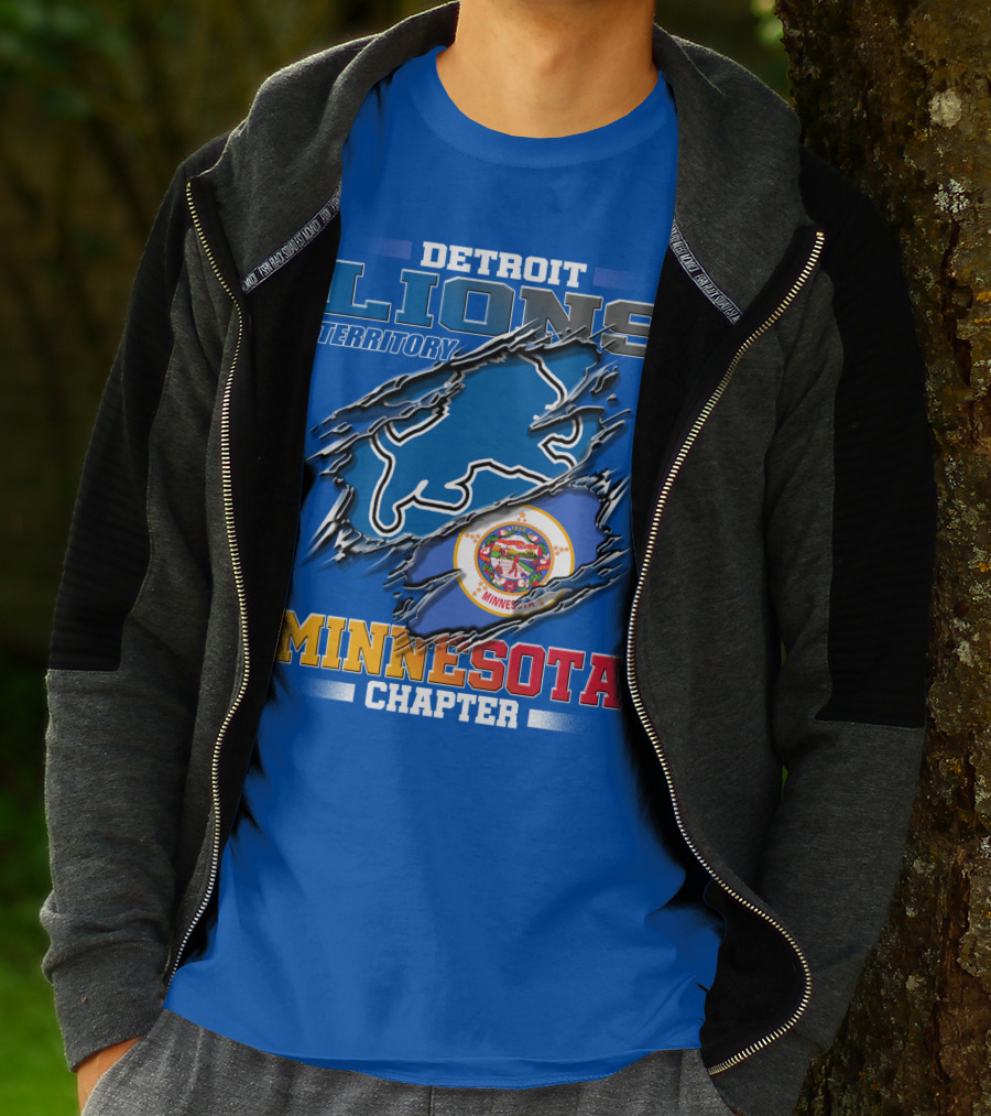 DETROIT LIONS TERRITORY MINNESOTA CHAPTER T-Shirt