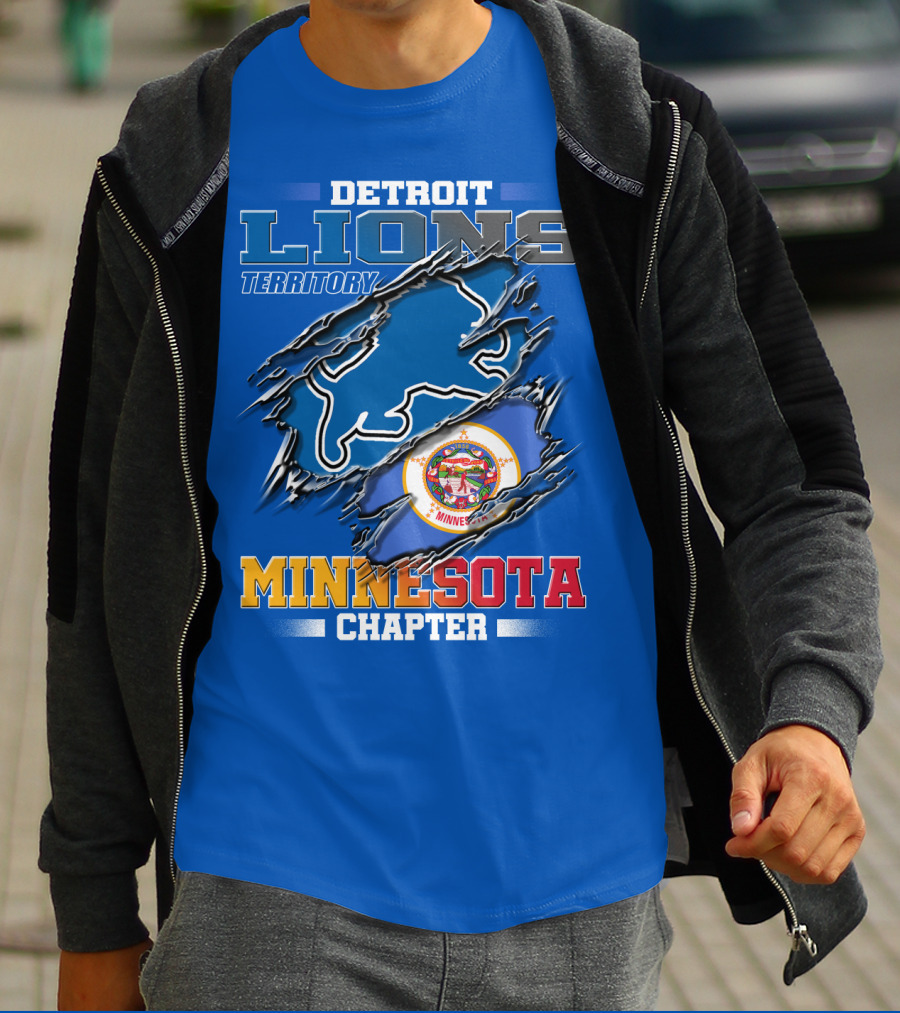 DETROIT LIONS TERRITORY MINNESOTA CHAPTER T-Shirt