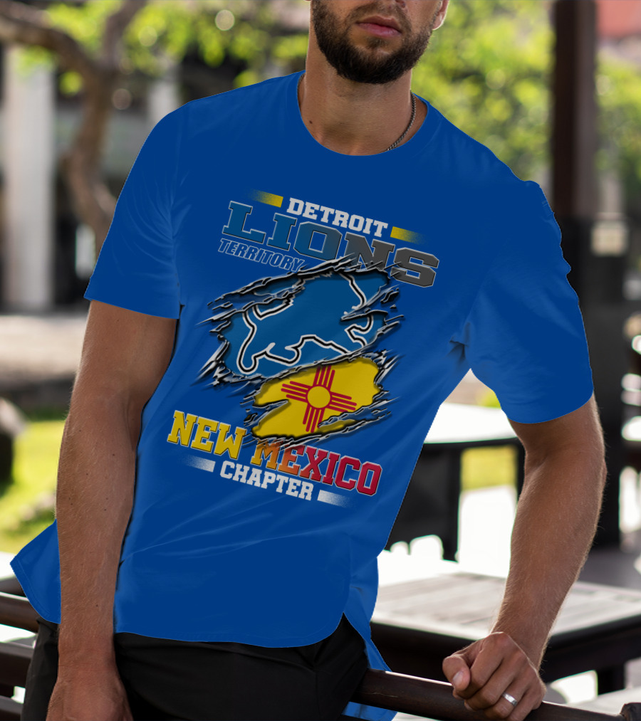 Detroit Lions Territory New Mexico Chapter T-Shirt