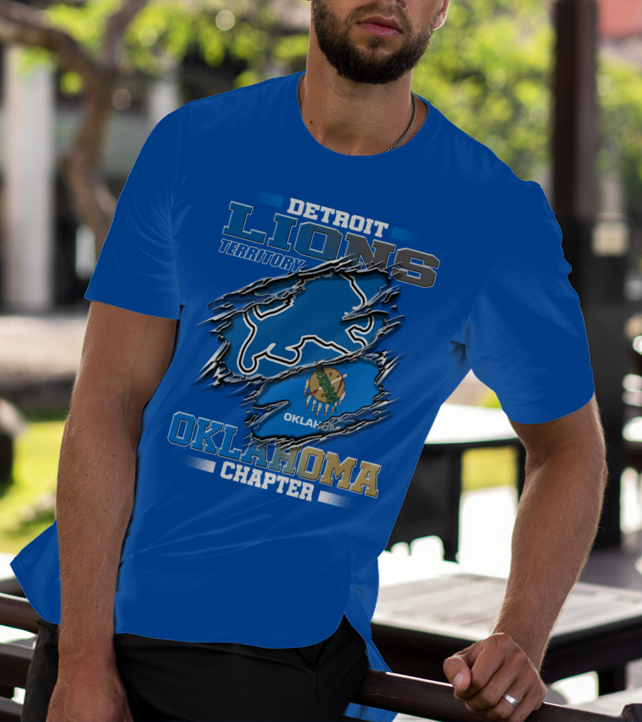 DETROIT LIONS TERRITORY OKLAHOMA CHAPTER T-Shirt